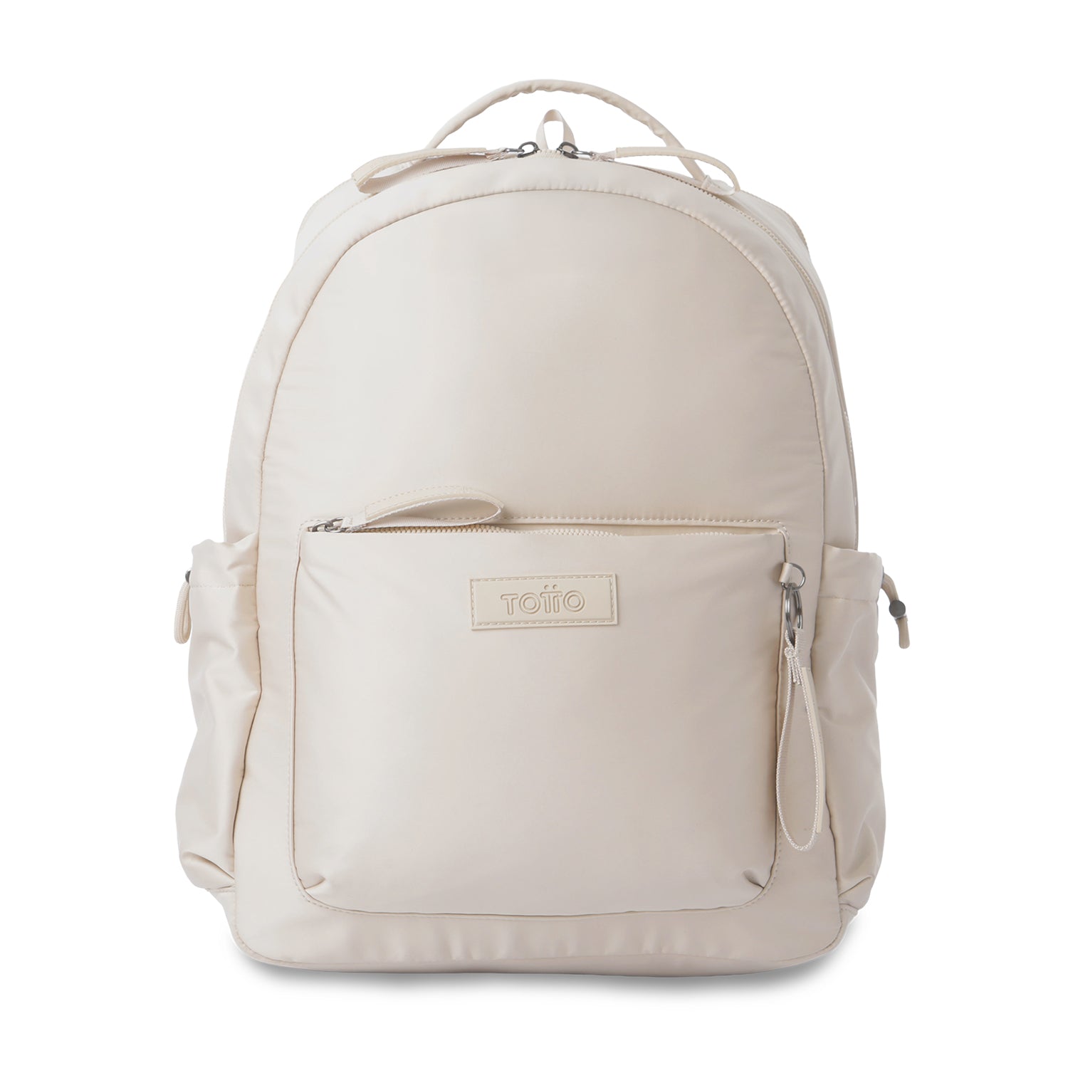 Morral Universitario Estambul Porta PC 14" Beige Mujer