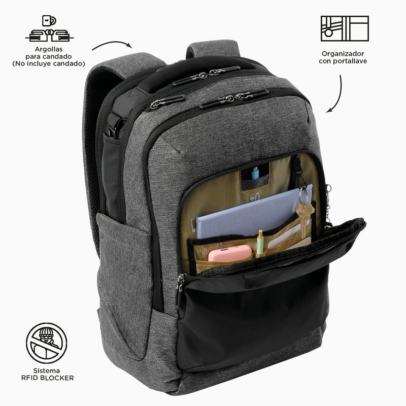 Morral Ejecutivo Gtx 2.0 L Negro Hombre