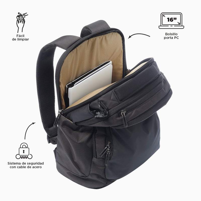 Morral Ejecutivo Gtx 2.0 L Negro Hombre