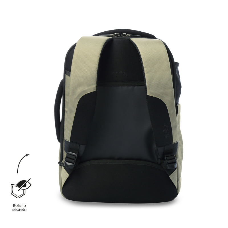 'Morral Ejecutivo Porta PC 16" Gtx 2.0 Beige Hombre