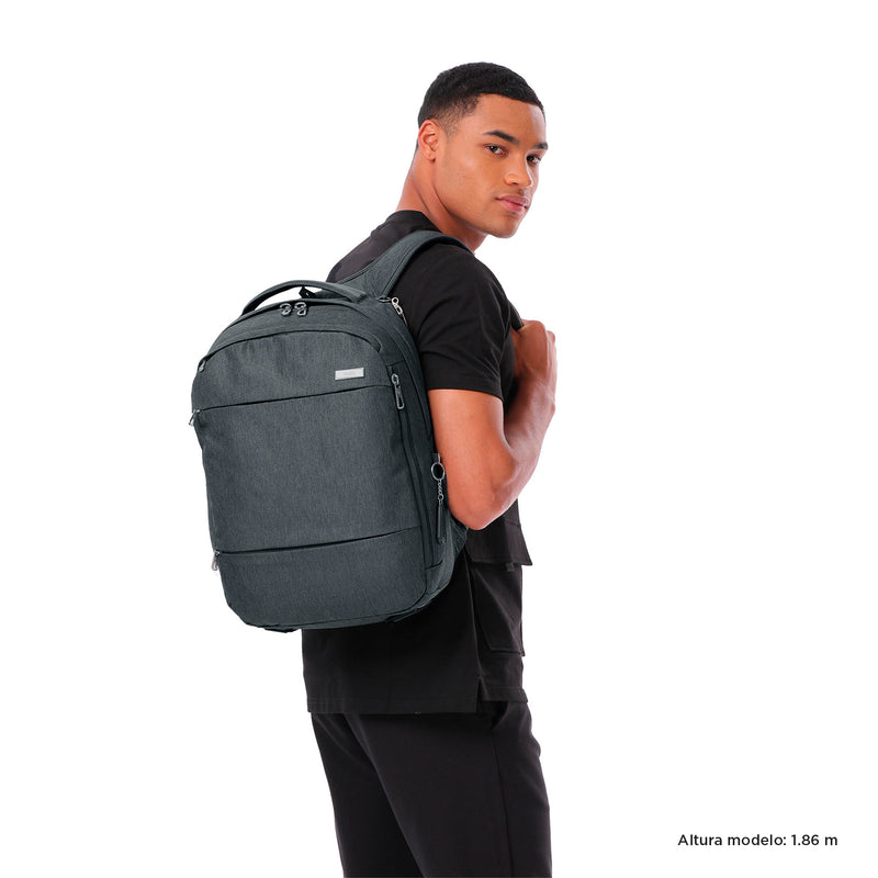 Morral Ejecutivo Porta PC 13" Colbert Gris Hombre