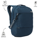 Morral Ejecutivo Porta PC13" Colbert Café Hombre