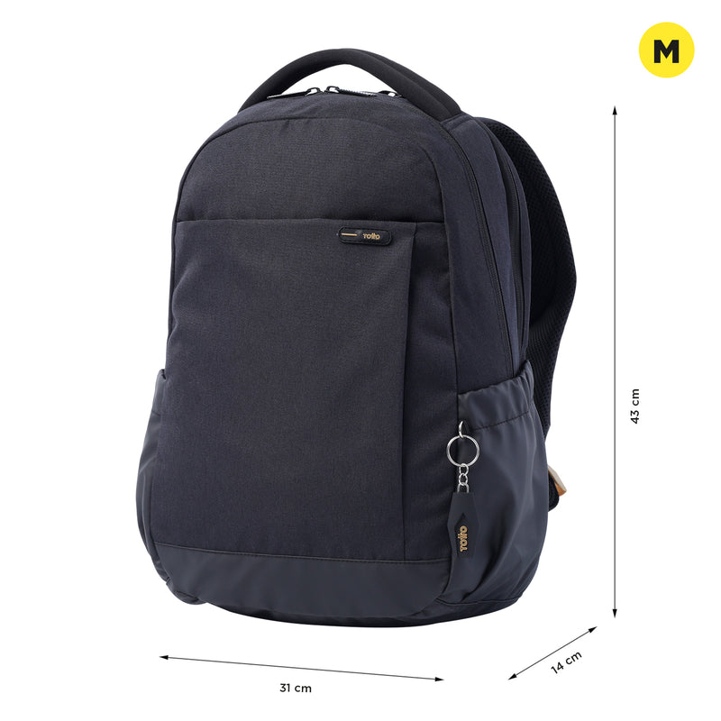 Morral Ejecutivo Porta PC 14" Deleg 2.0 Negro Hombre