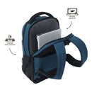 Morral Ejecutivo Porta PC14" Deleg 2.0 Azul Hombre
