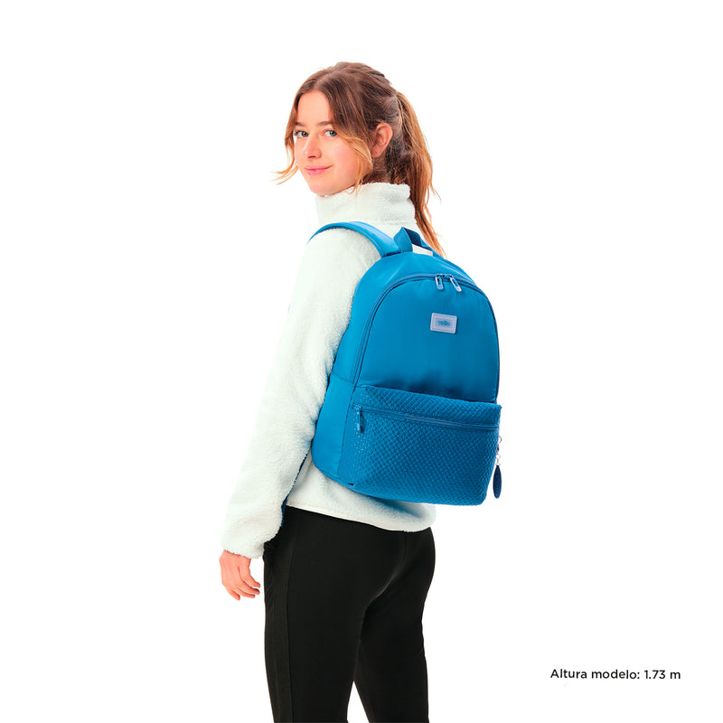 Morral Universitario Porta PC 13" Palencia Azul Mujer