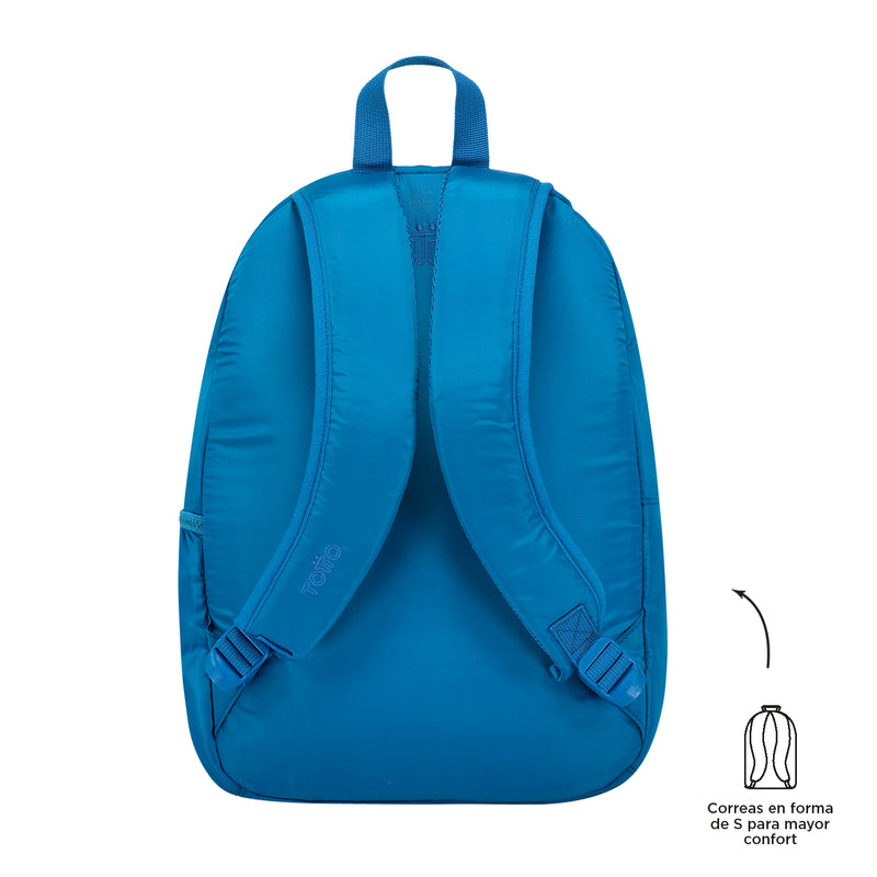 Morral Universitario Porta PC 13" Palencia Azul Mujer