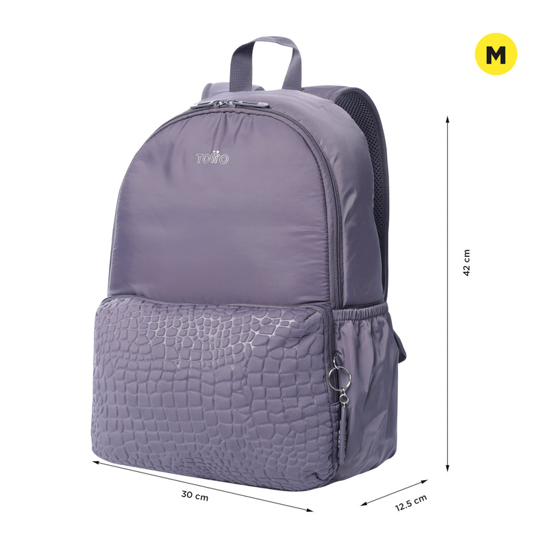 Morral Universitario Palencia Porta PC 13" Durazno Mujer