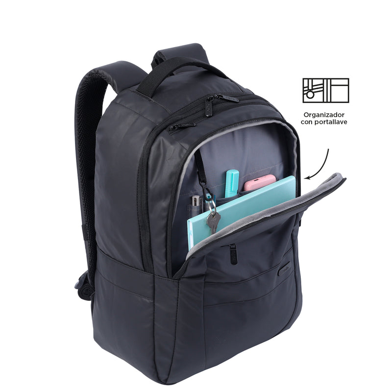 Morral Ejecutivo Porta PC 16" Wivetto 2.0 Negro Hombre