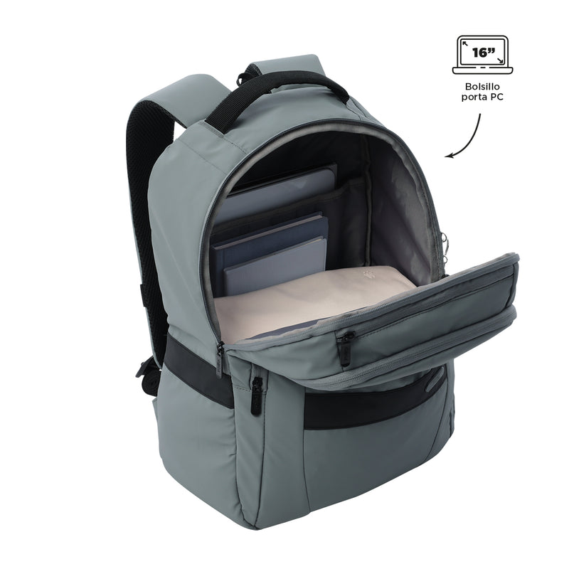 Morral Ejecutivo Porta PC16"  Wivetto 2.0 Azul Hombre