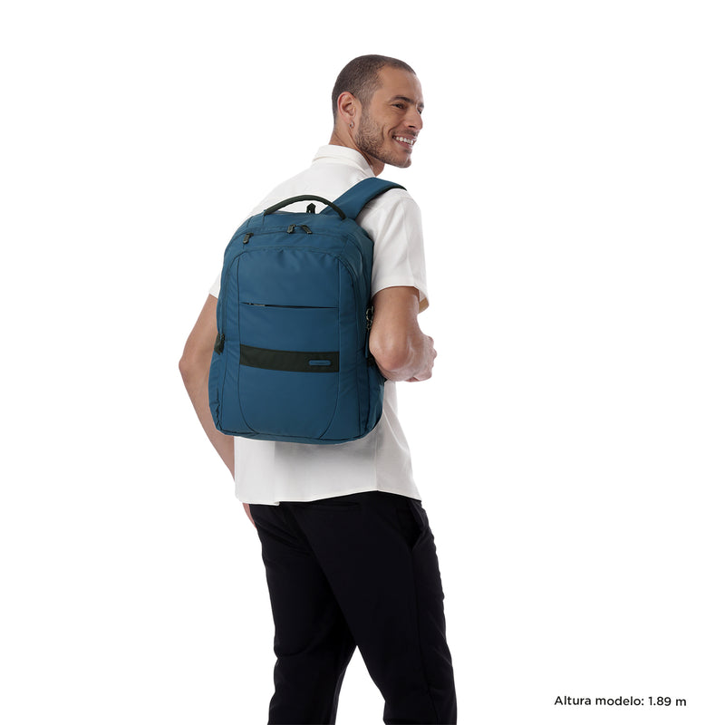 Morral Ejecutivo Porta PC16"  Wivetto 2.0 Azul Hombre
