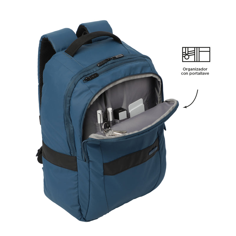Morral Ejecutivo Porta PC16"  Wivetto 2.0 Azul Hombre