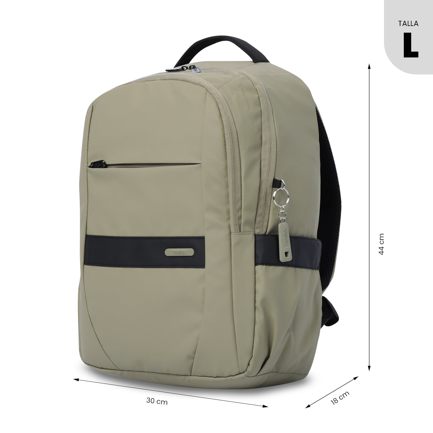 'Morral Ejecutivo Porta PC 16"  Wivetto 2.0 Beige Hombre