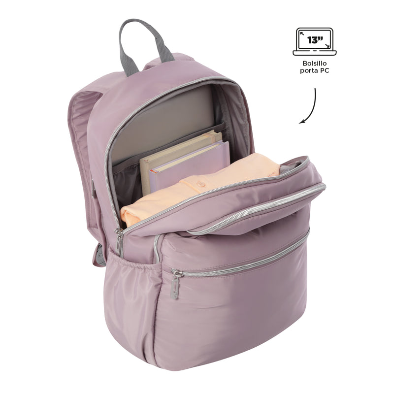 Morral Porta PC 13" Aynatto Gris Mujer