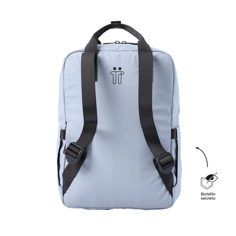 Morral Universitario Porta PC 14" Billy Azul Mujer