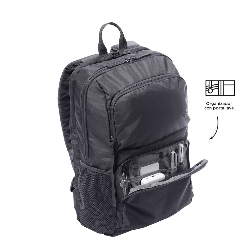 Morral Universitario Porta PC 14" Cloud Gris Hombre