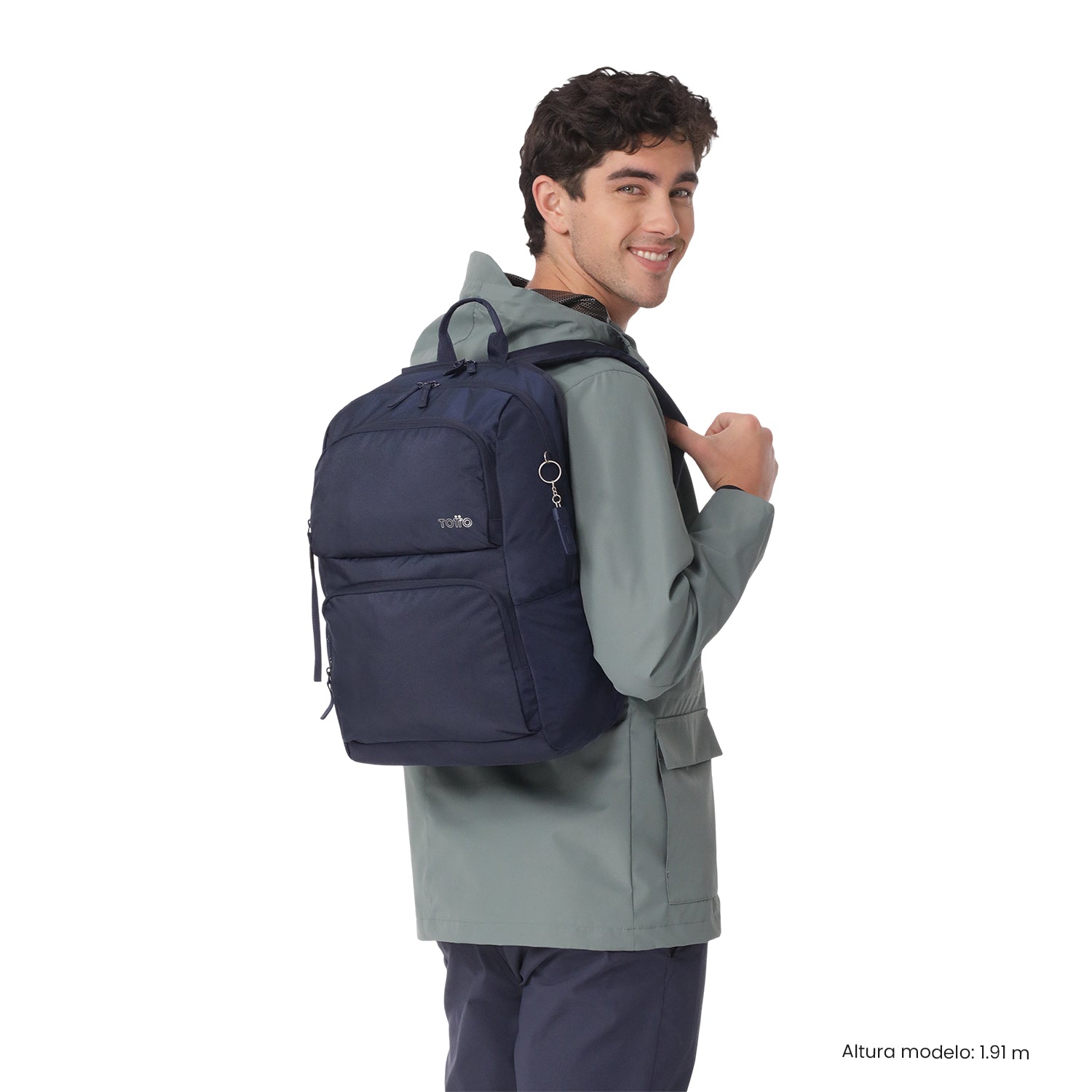 Morral Universitario Cloud Porta PC 14" Azul