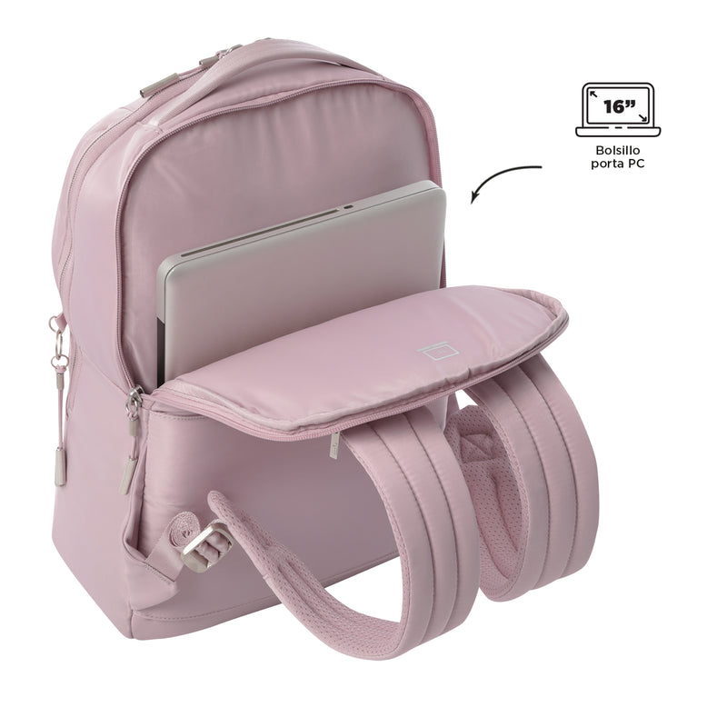 Morral Ejecutivo Porta PC16" Roxanne Azul Mujer