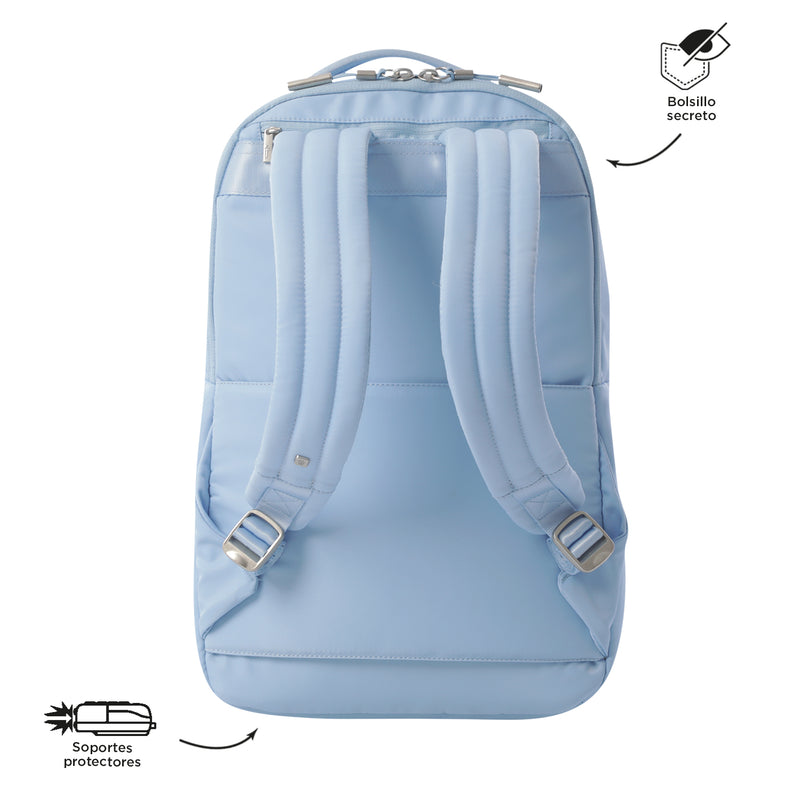 Morral Ejecutivo Porta PC16" Roxanne Azul Mujer