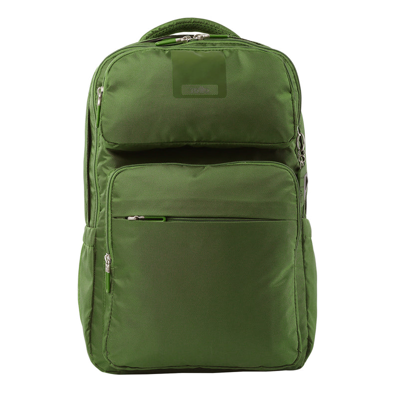 Morral Ejecutivo Porta PC 16" Suspension Verde Hombre