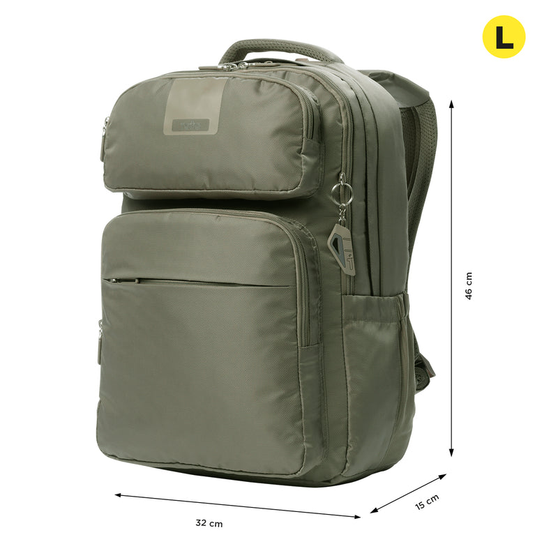 Morral Ejecutivo Porta PC 16" Suspension Terreo Hombre