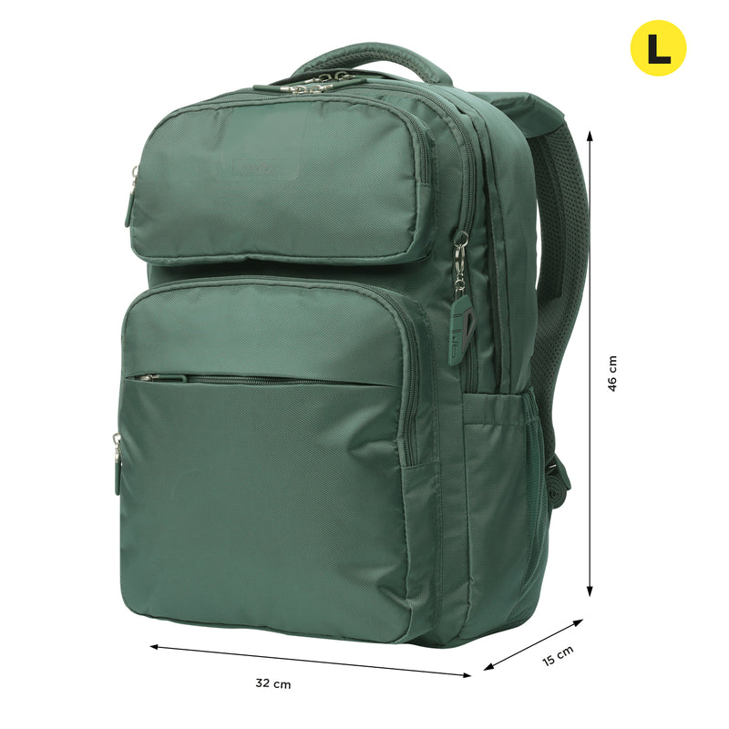Morral Antimpacto Suspension Porta PC 16" Azul