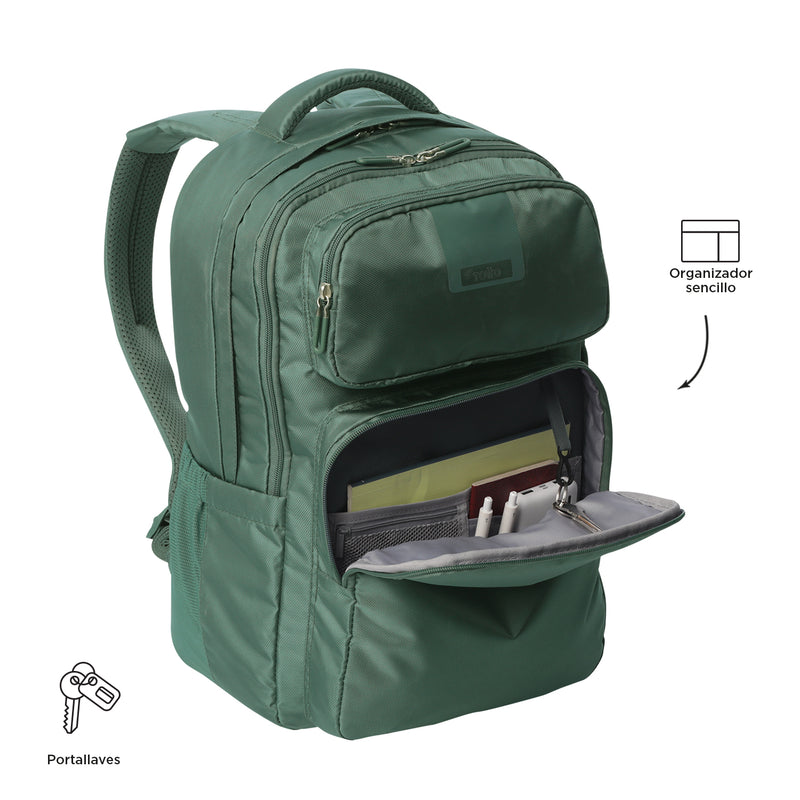 Morral Antimpacto Suspension Porta PC 16" Azul