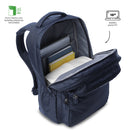 'Morral Antimpacto Porta PC 16" Suspension Azul Hombre