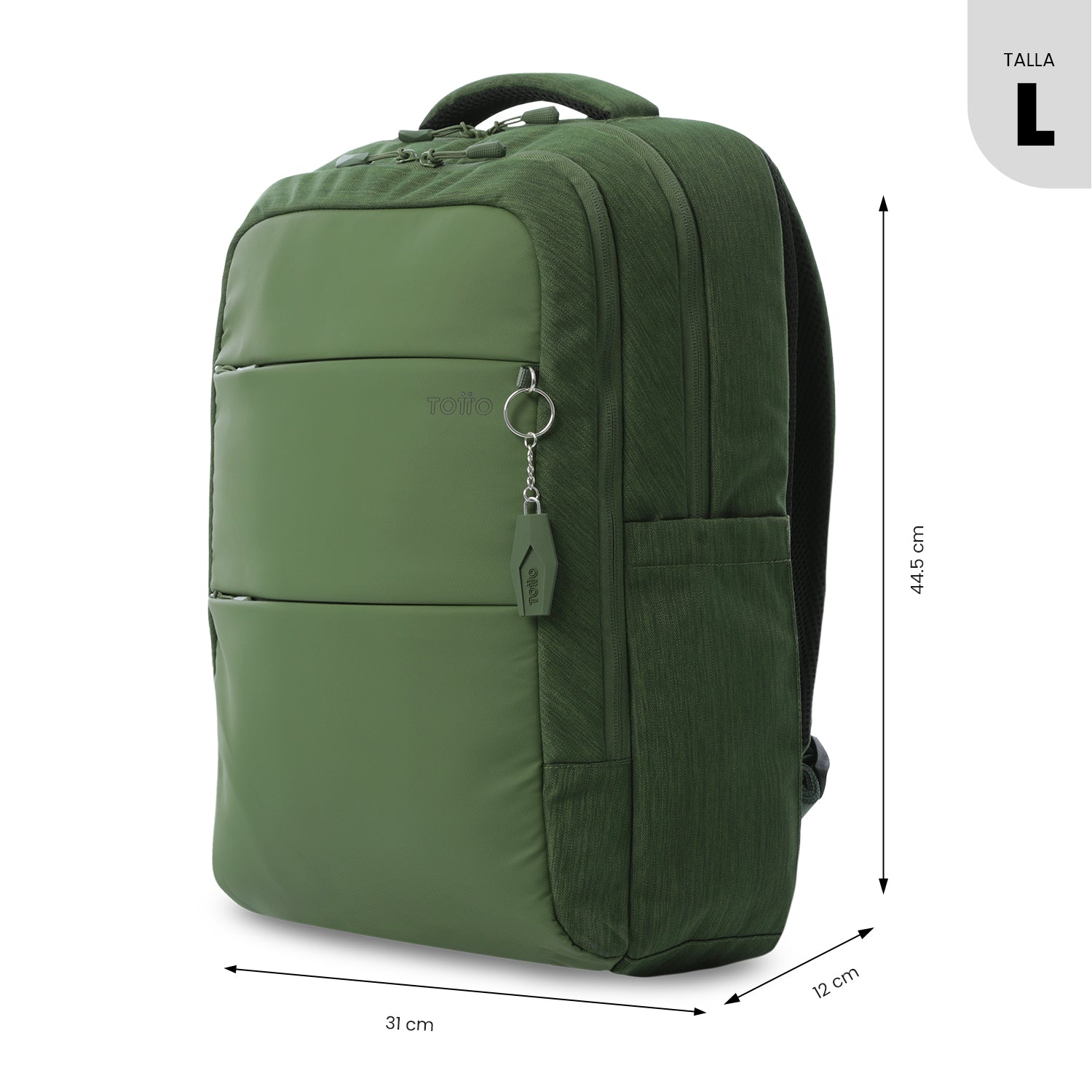 'Morral Ejecutivo Porta PC 16" Dallas Verde Hombre