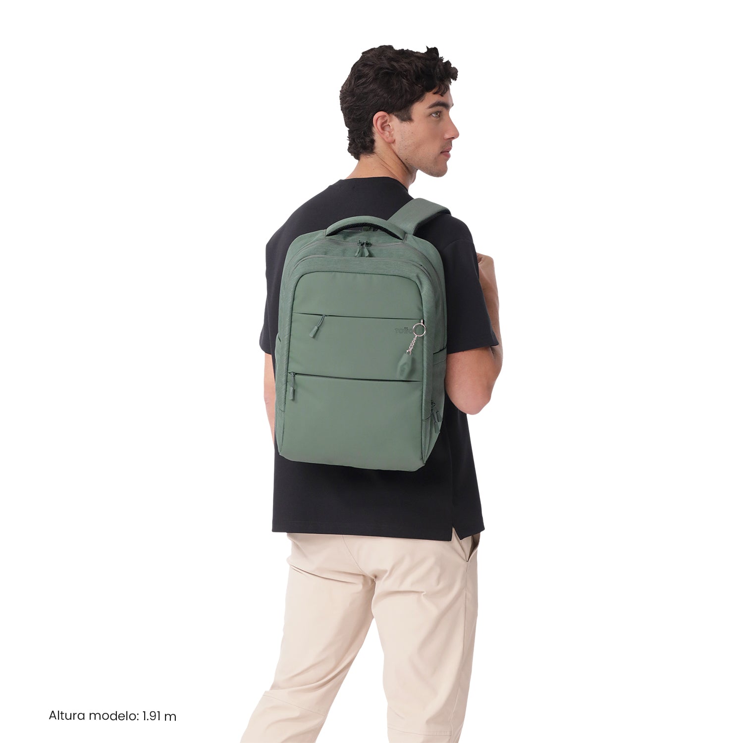 Morral Ejecutivo Porta PC 16" Dallas Verde Hombre