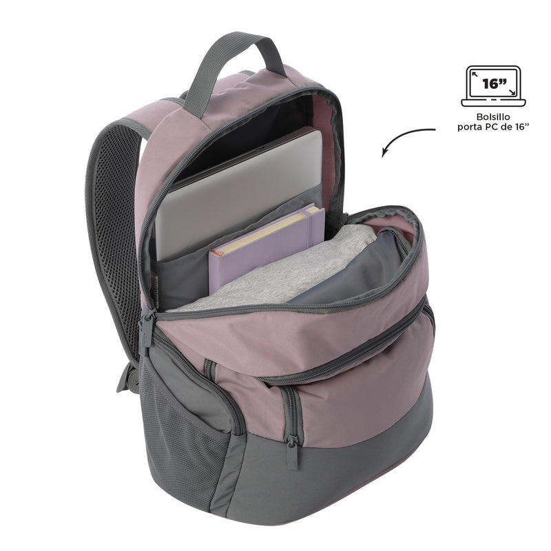 Morral Universitario Kuat Porta PC 16" Verde Hombre