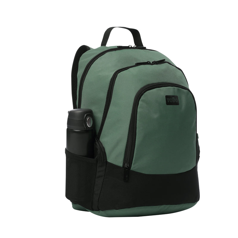 Morral Universitario Kuat Porta PC 16" Verde Hombre