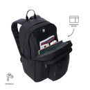 Morral Univertisario 2 en 1 Porta PC 16" Duality Negro Unisex