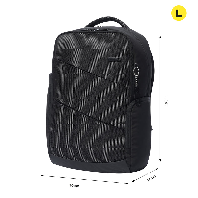 Morral Ejecutivo Porta PC 16" Slant Negro Hombre