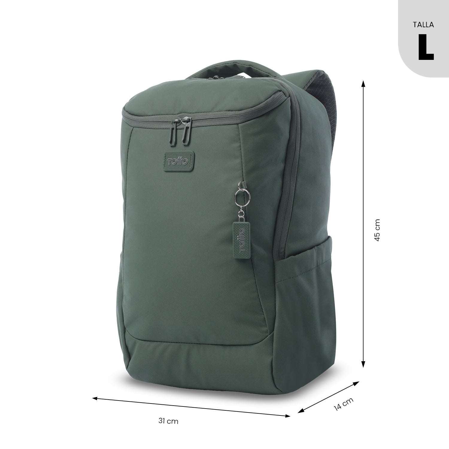 Morral Universitario Storm Porta PC 16" Verde Hombre