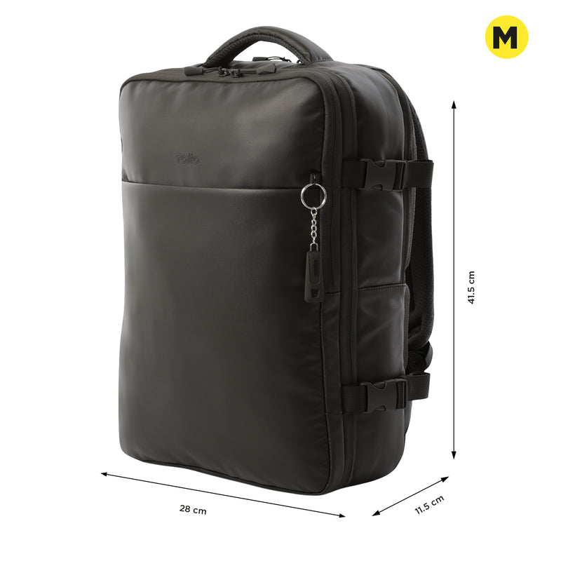 Morral de Viaje Expandible Grow Porta PC 16" Café Hombre