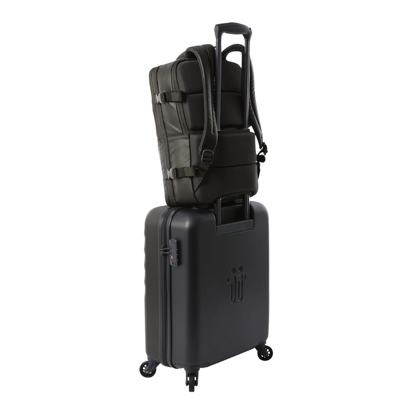 Morral de Viaje Expandible Grow Porta PC 16" Café Hombre