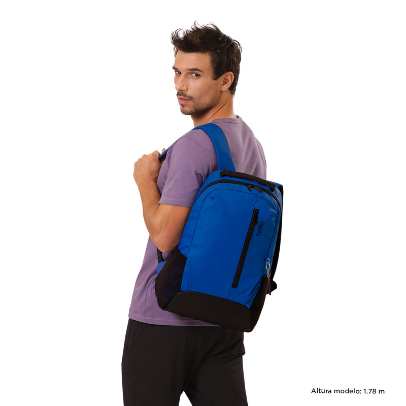 Morral Univertisario Porta PC 16" Detroit Negro/Azul