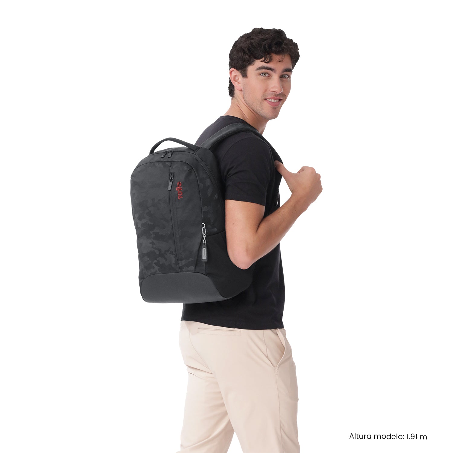 Morral Universitario Detroit Porta PC 16" Hombre