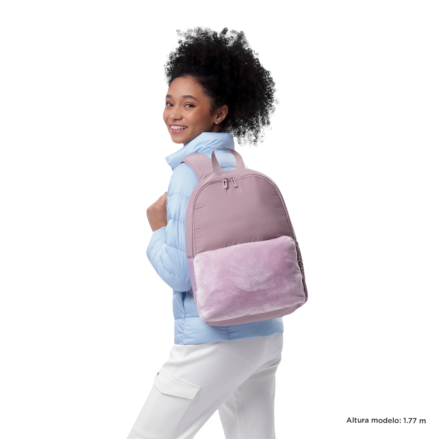 Morral Universitario Panamá Porta PC 13" Rosado Mujer