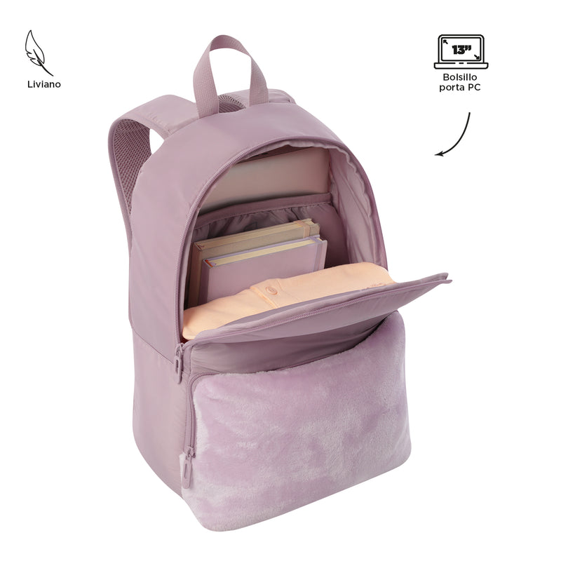 Morral Universitario Panamá Porta PC 13" Azul Mujer