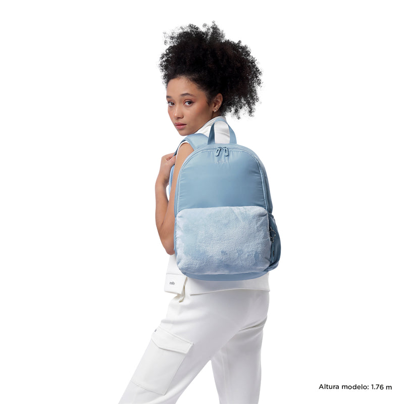 Morral Universitario Panamá Porta PC 13" Azul Mujer