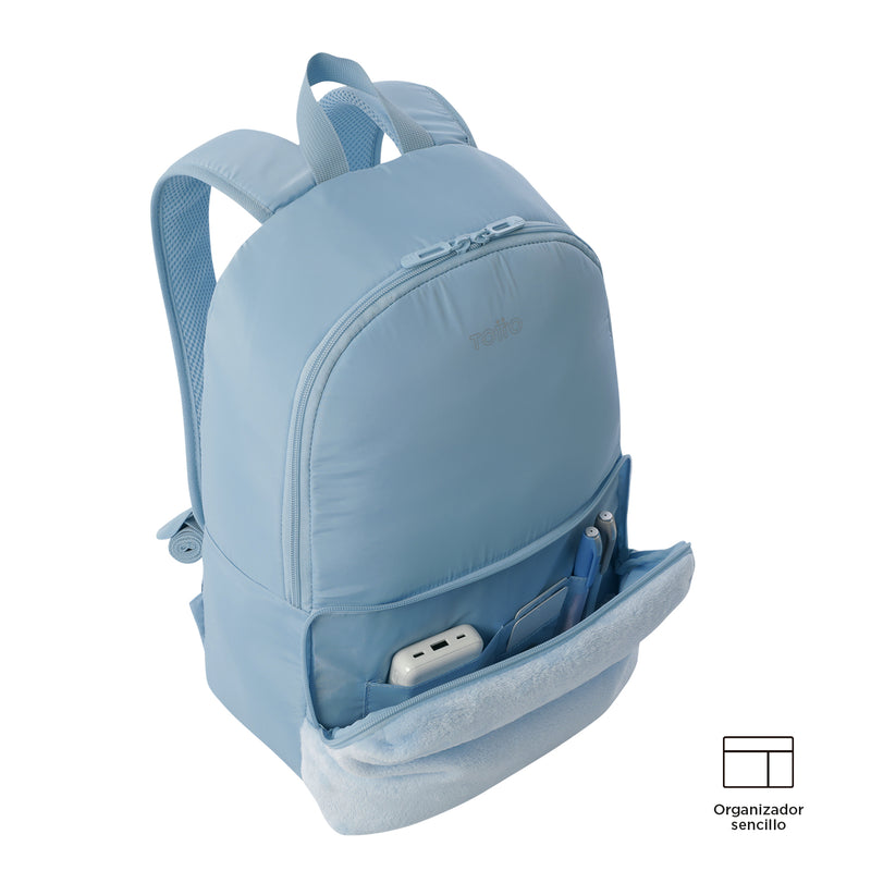 Morral Universitario Panamá Porta PC 13" Azul Mujer