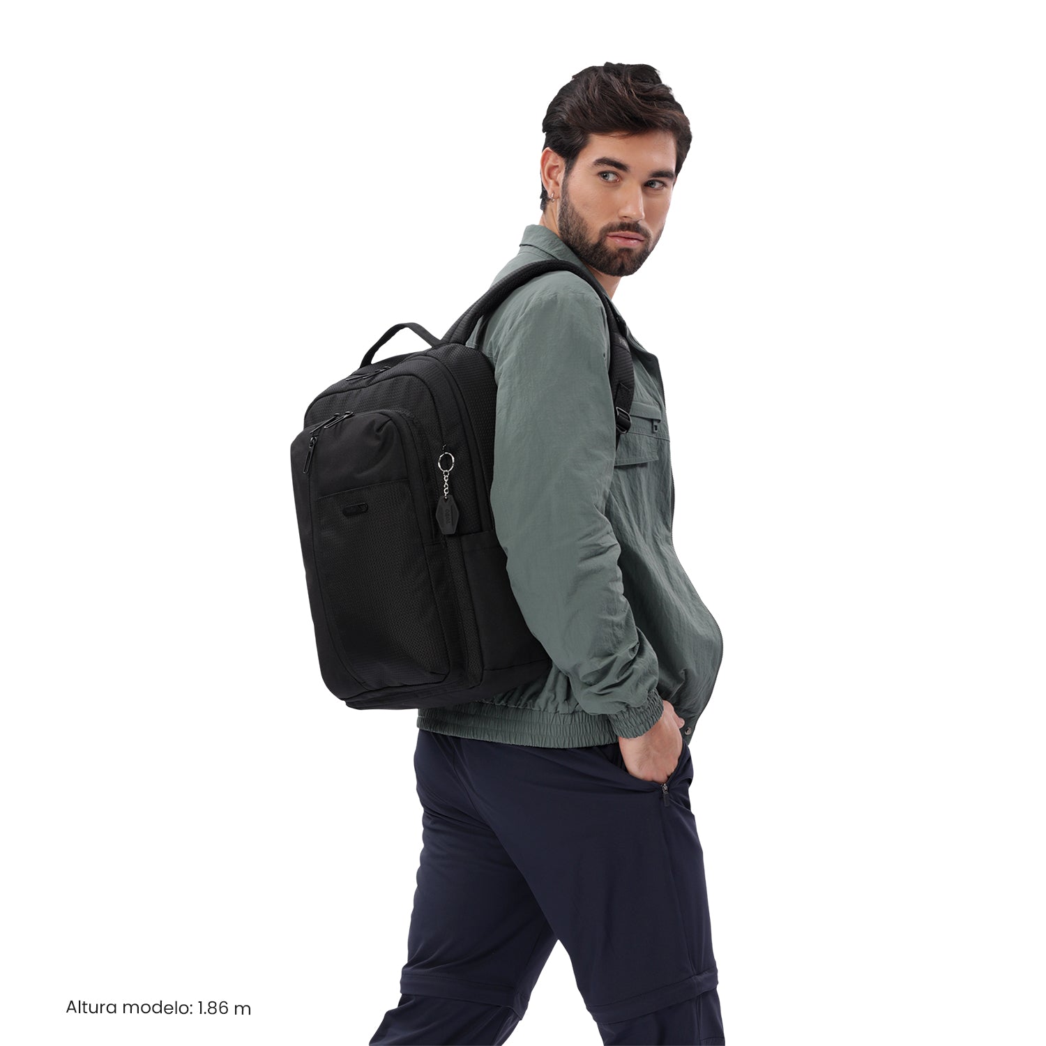 Morral Ejecutivo Porta PC 15" Drift Negro Hombre