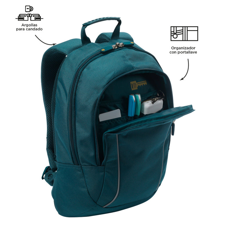 Morral Universitario Porta PC 14" Arvar 2.0 Azul Unisex