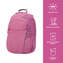 Morral Universitario Porta PC 15.4" Cambri Rosado Mujer
