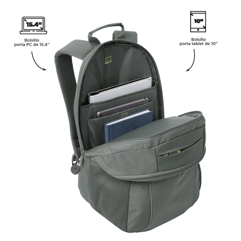 Morral Universitario Cambri 2.0 Porta PC 15.4" Azul Mujer