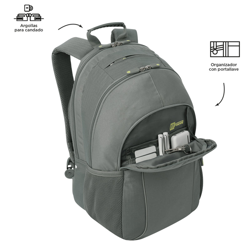 Morral Universitario Cambri 2.0 Porta PC 15.4" Azul Mujer