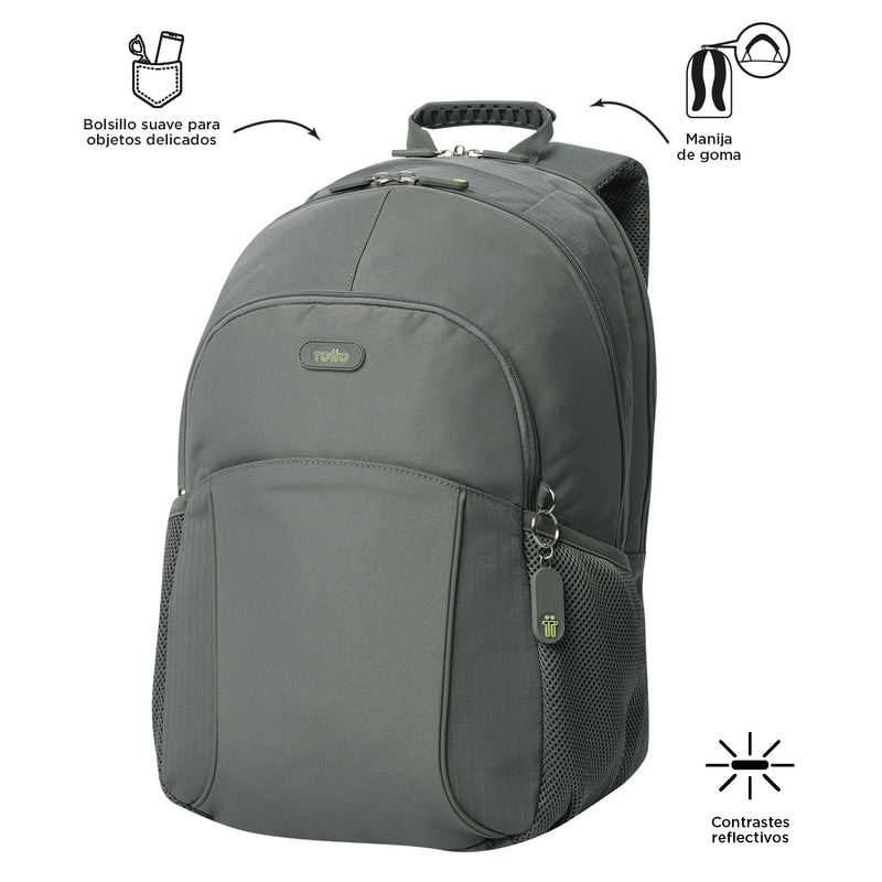 Morral Universitario Cambri 2.0 Porta PC 15.4" Azul Mujer