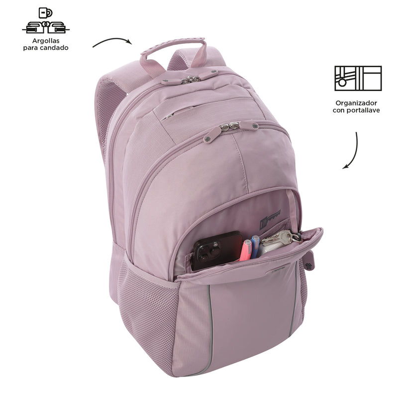 Morral Universitario Cambri 2.0 Porta PC 15.4" Azul Mujer