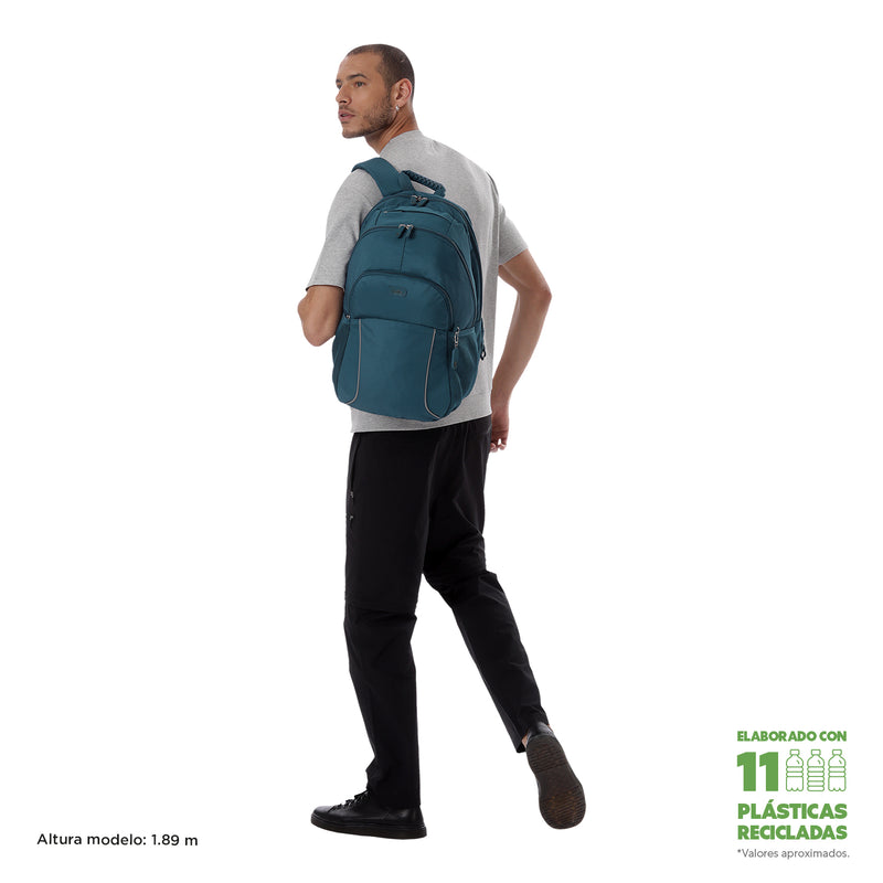Morral Universitario Cambri 2.0 Porta PC 15.4" Azul Mujer